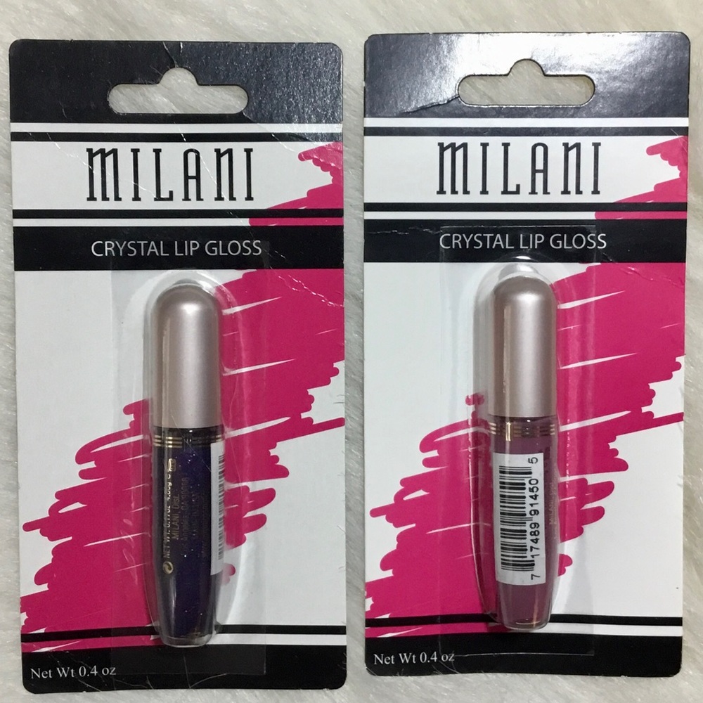 Bundle of 8 New Milani Makeup Crystal Lip Gloss - Picture 4 of 10